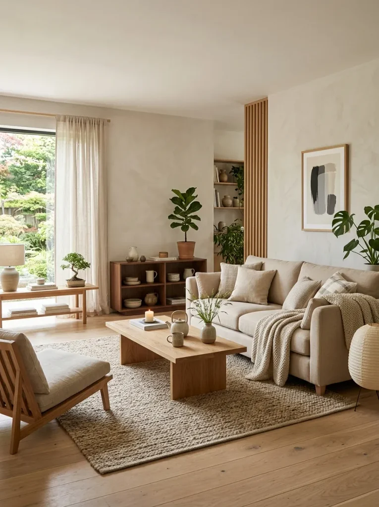 Balance Japanese Simplicity With Scandinavian Comfort