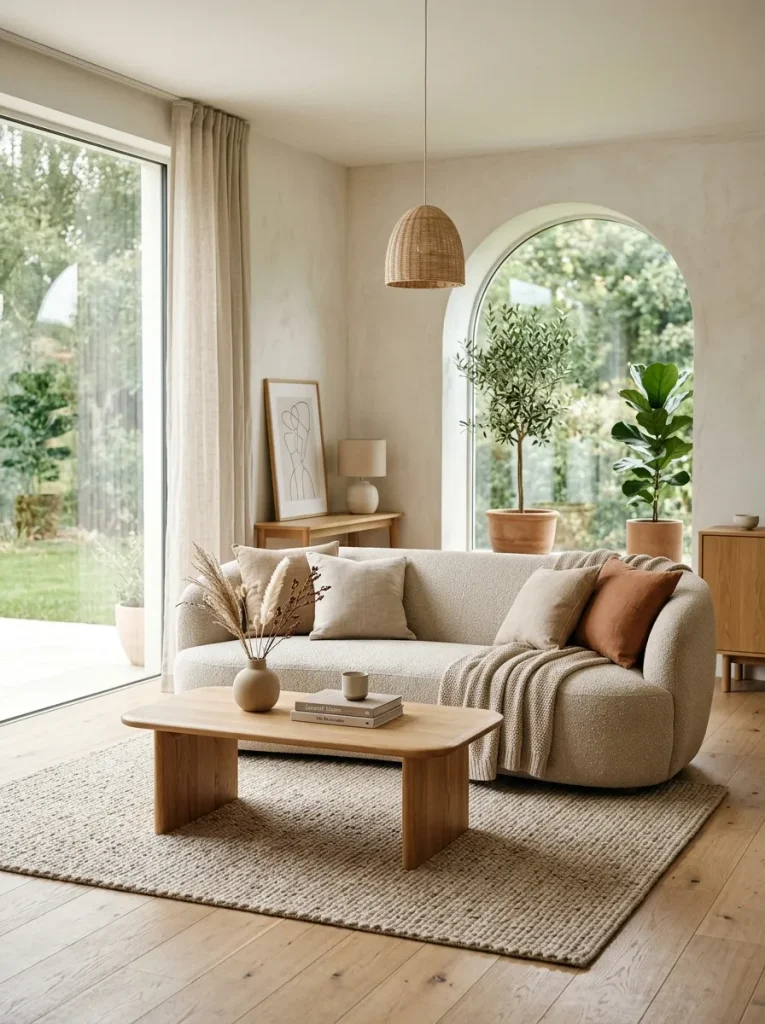 Choose a Low-Profile Japandi Sofa for a Calmer Look