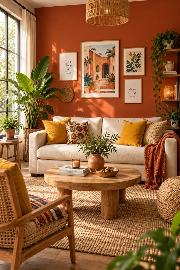 Colorful Accent Wall