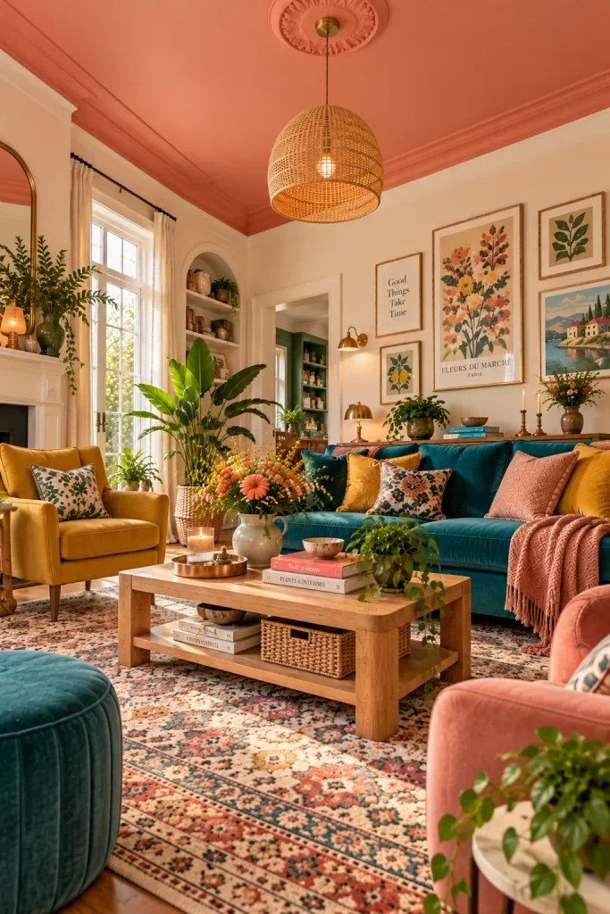 Colorful Ceiling Paint