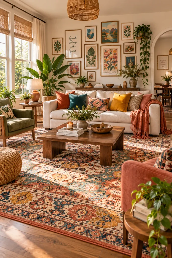 Colorful Patterned Rug