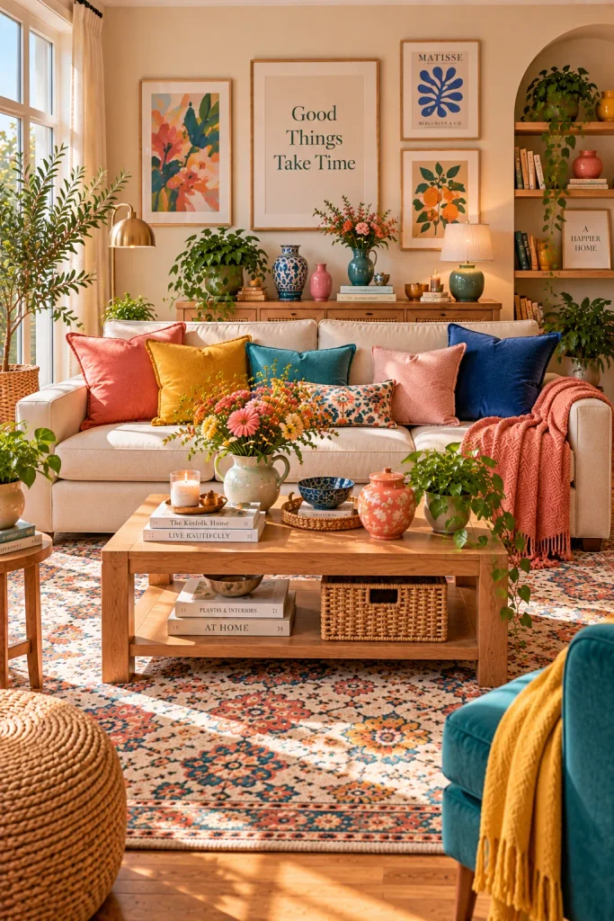Colorful Throw Pillows