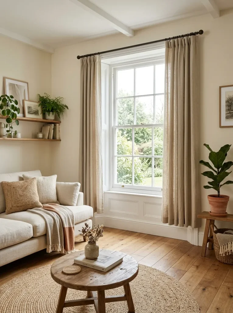 Floating Curtain Rods