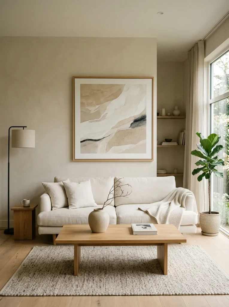 Keep Wall Decor Minimal and Intentional