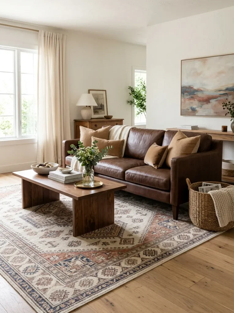 Patterned Accent Rug