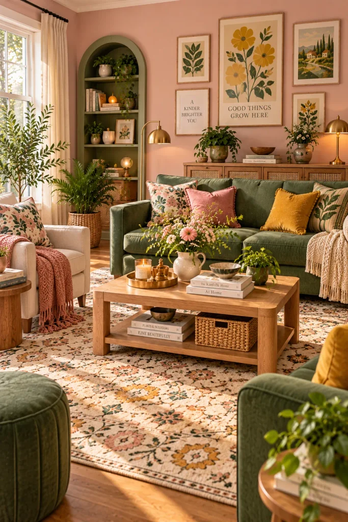 Pink and Green Pairing