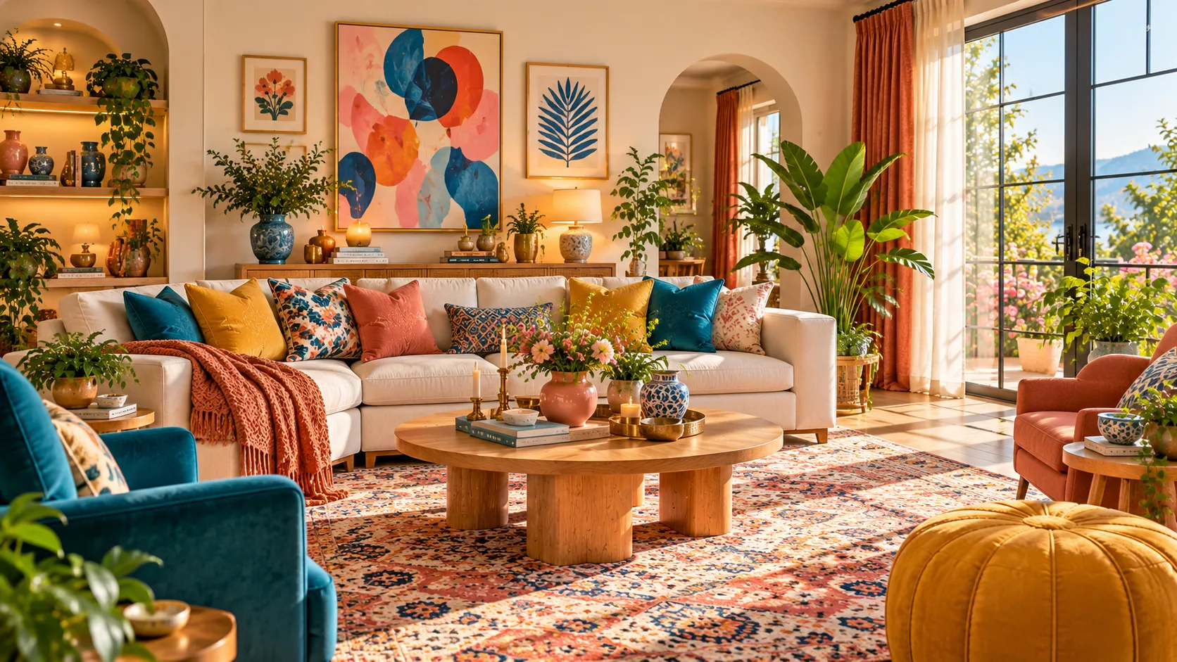colorful living room ideas