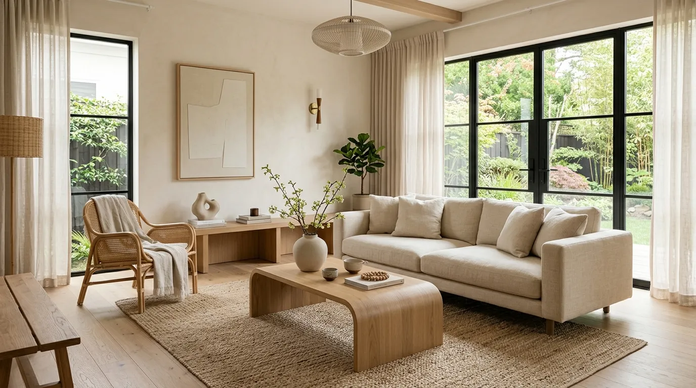 japandi living room ideas