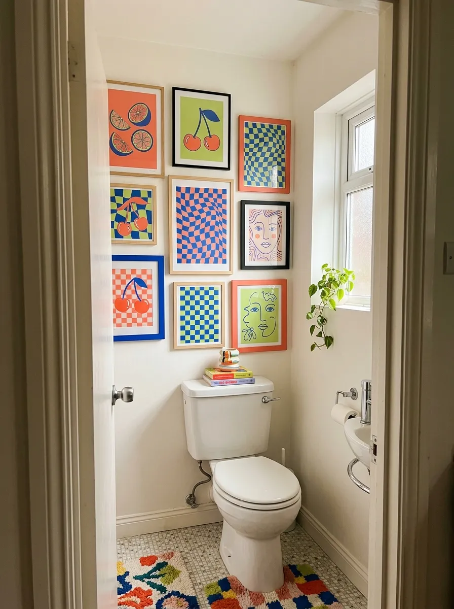 10. Pop Art Gallery Wall