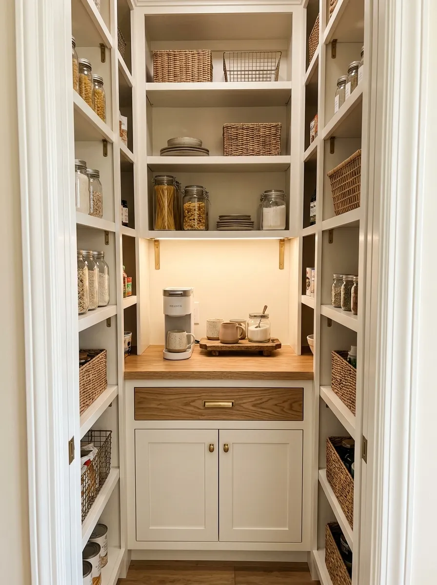 12. Built In Countertop Station