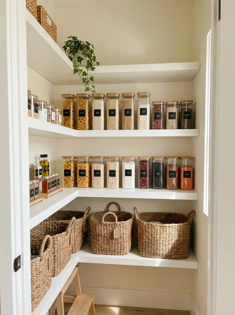 2. Clear Container Organization