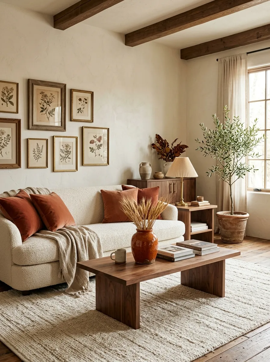 20. Terracotta Accent Styling