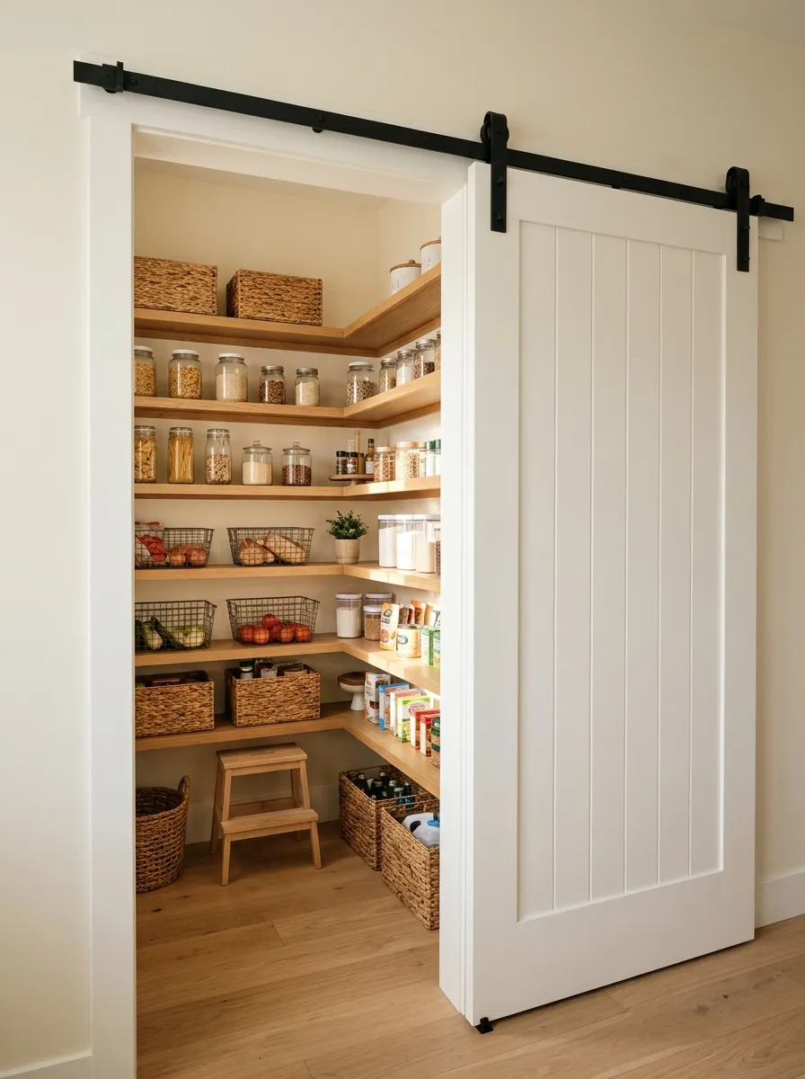22. Sliding Barn Pantry Door