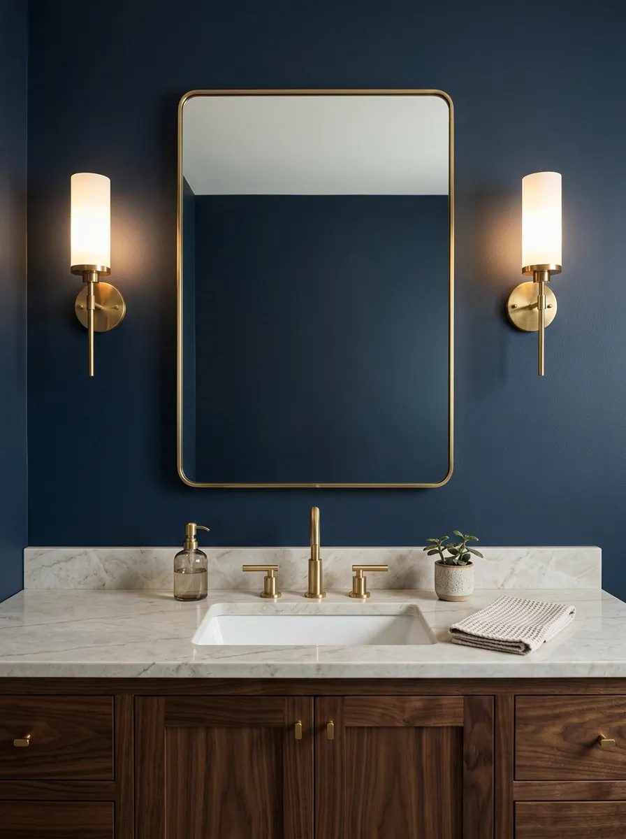 Brass Sconce Pairing