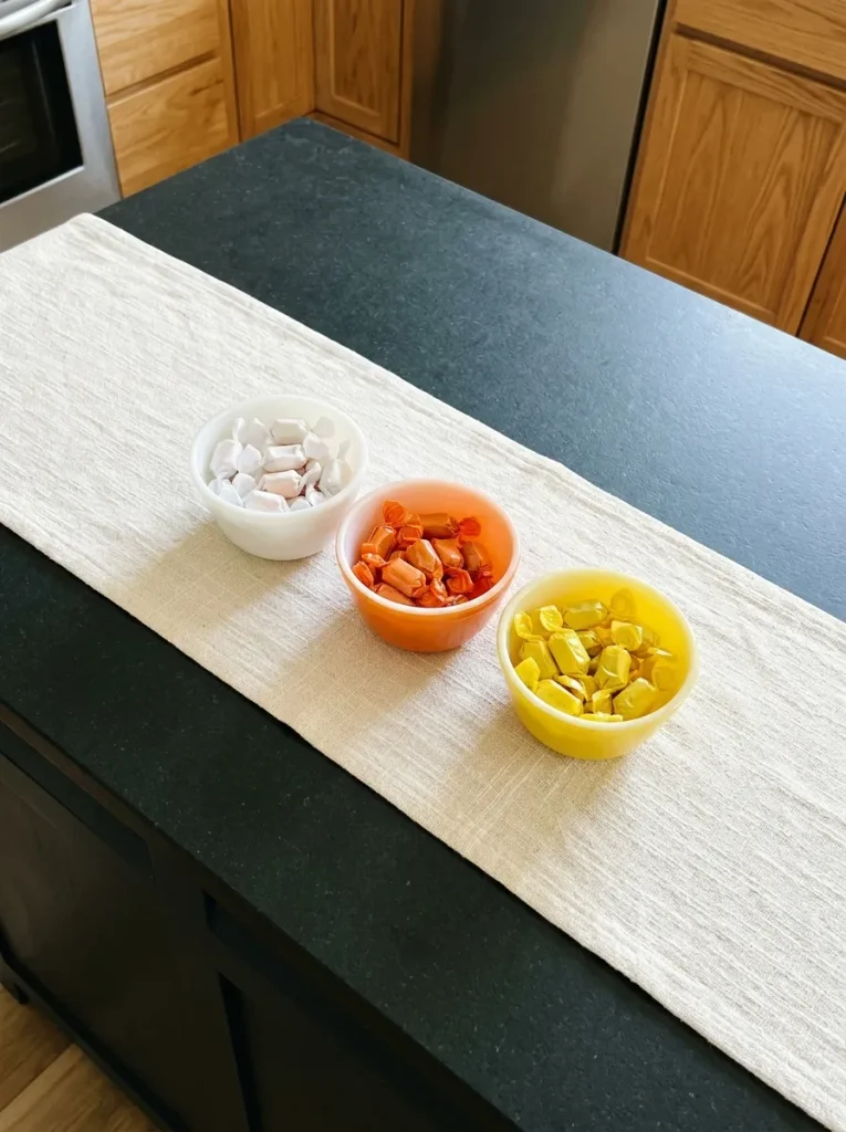 Candy Corn Color Blocks