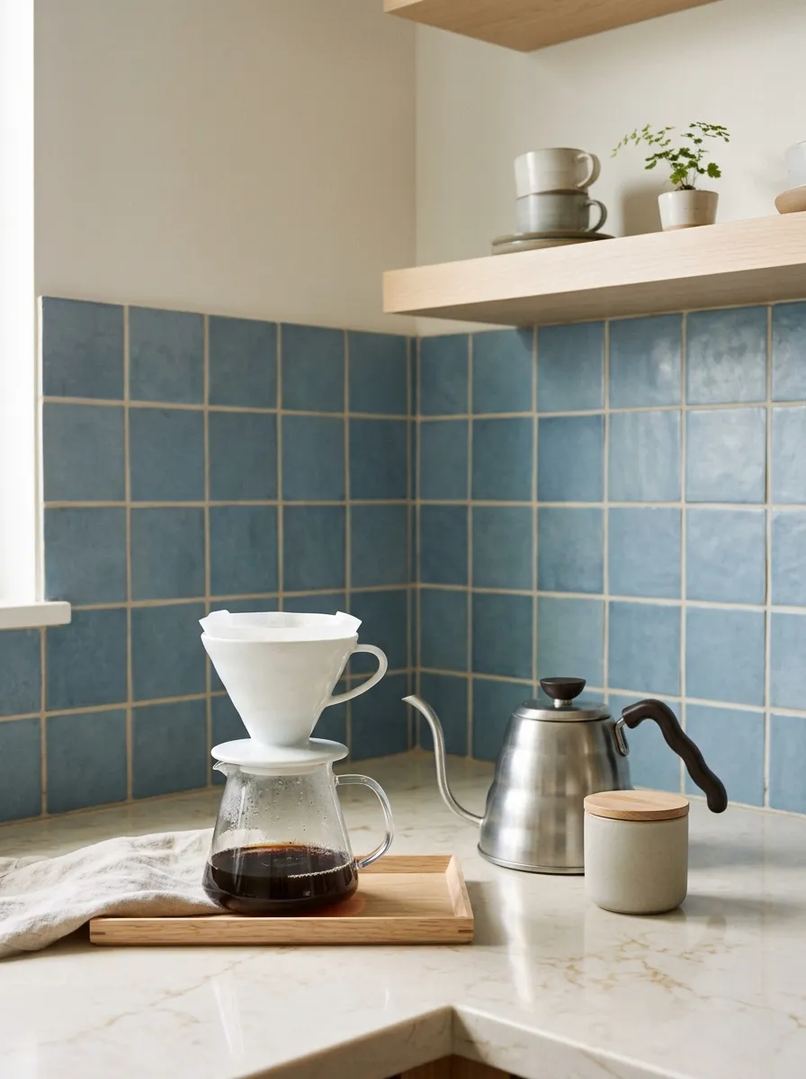 Compact Pour-Over Station