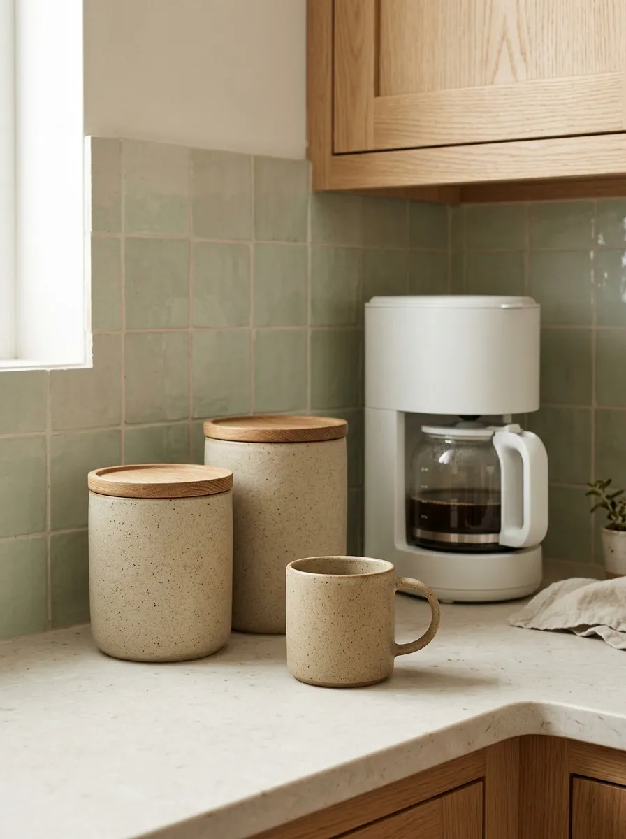 Coordinated Ceramic Canisters