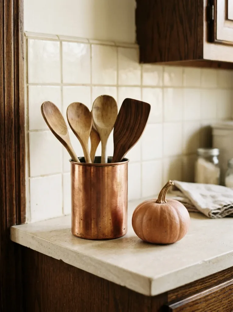 Copper Utensil Crock