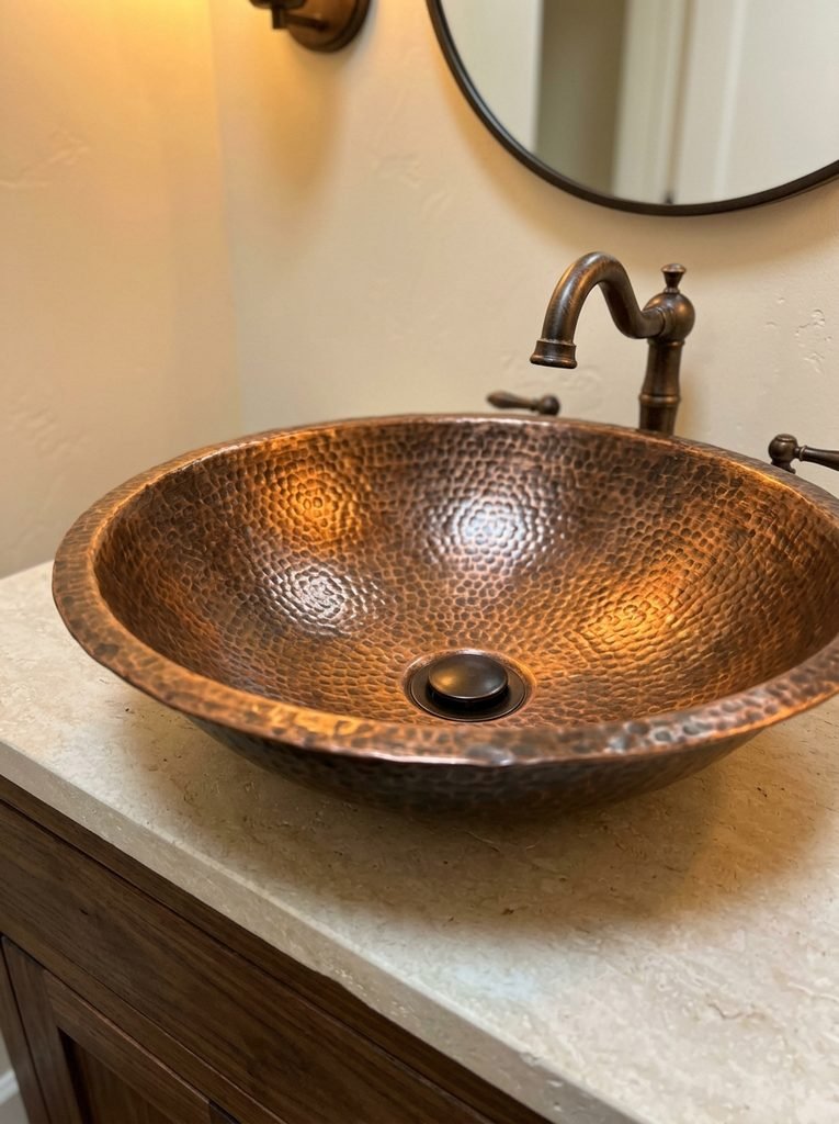 Copper Vessel Sink