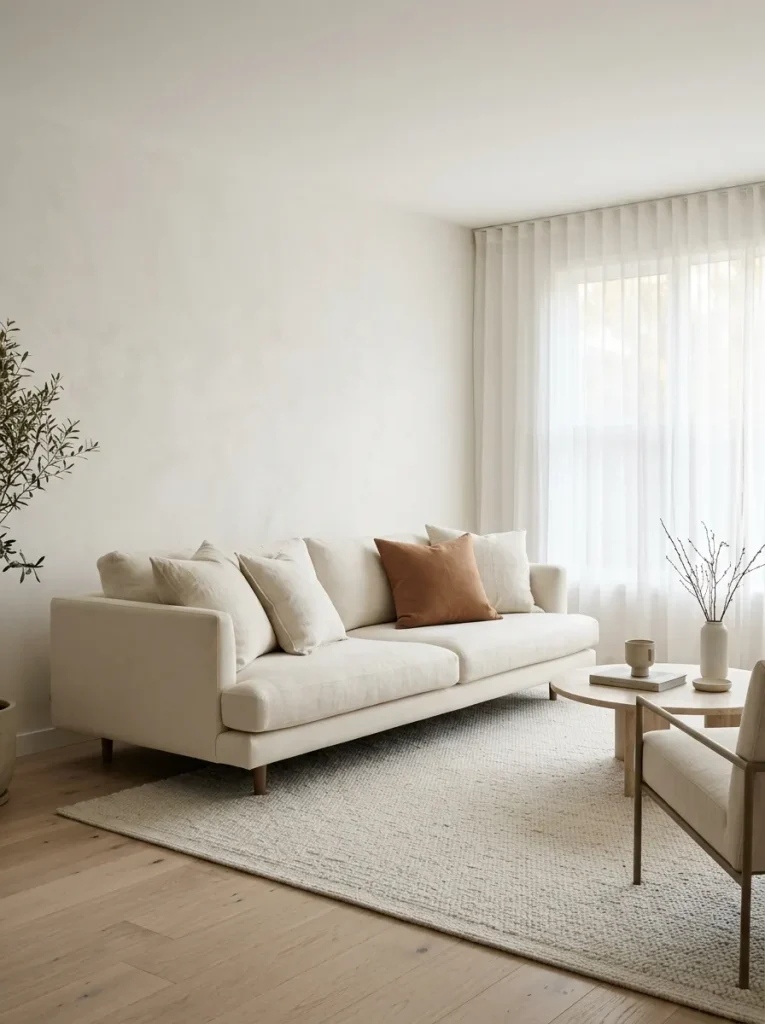 Cream Linen Cushion Layers