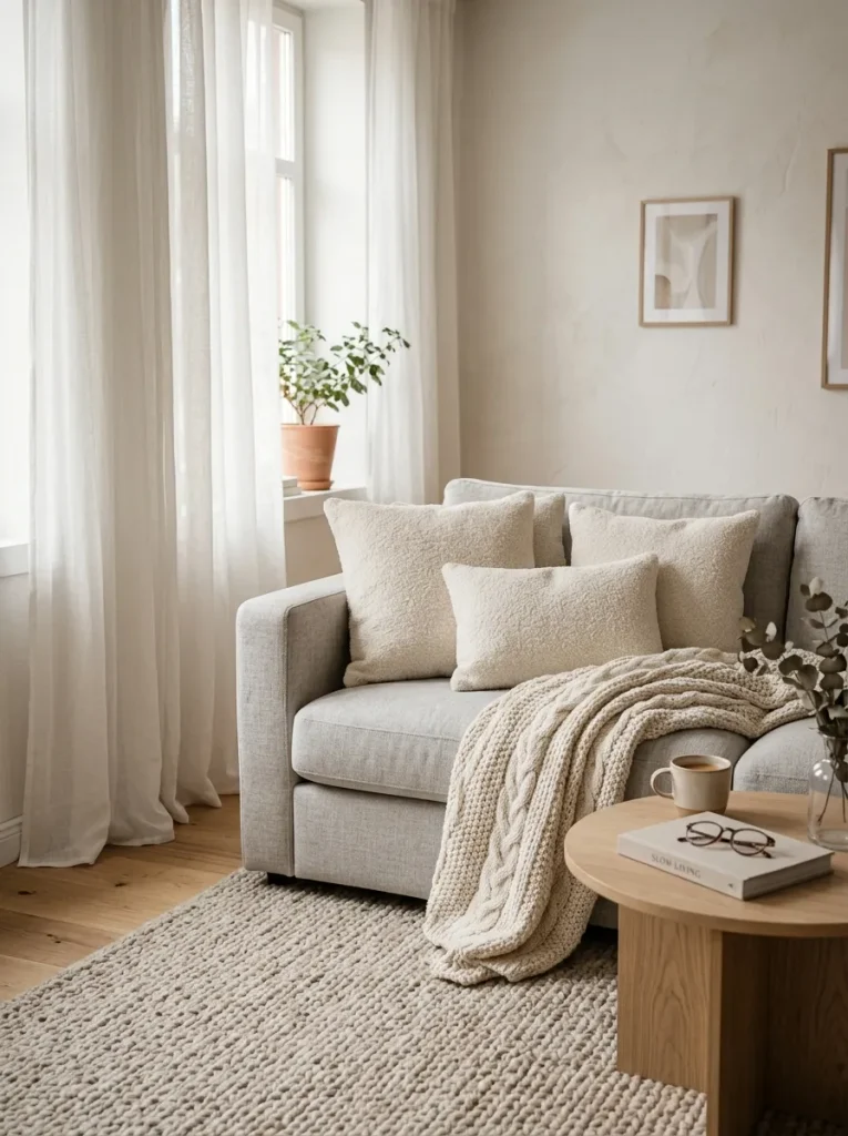 Cream Textile Layers