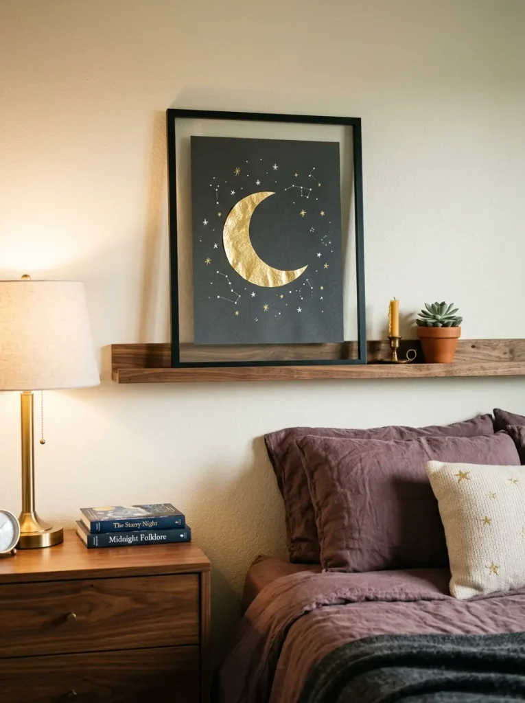 Crescent Moon Wall Art