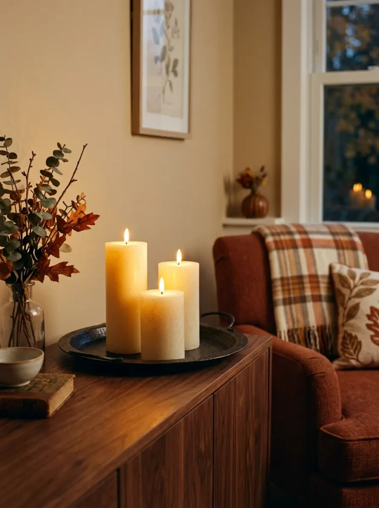 Flameless Candle Cluster