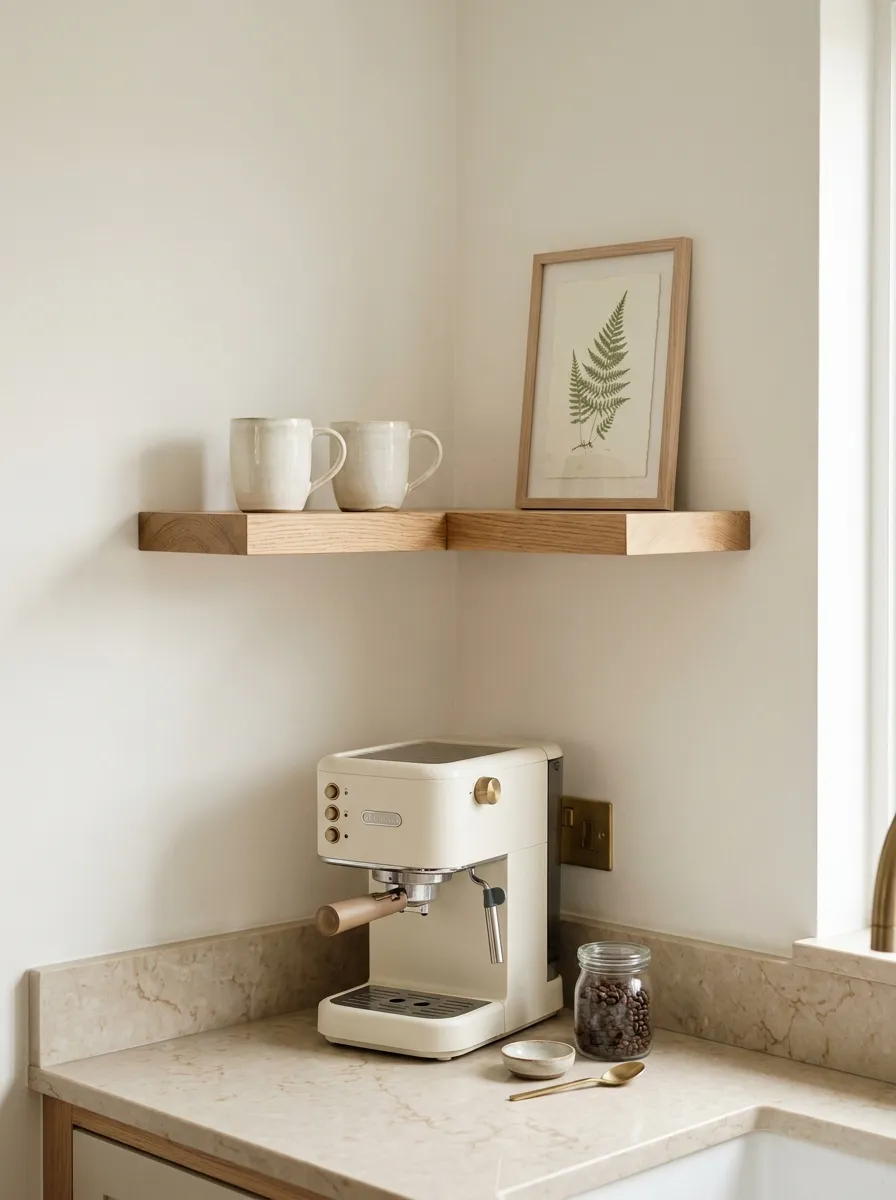 Floating Corner Shelf