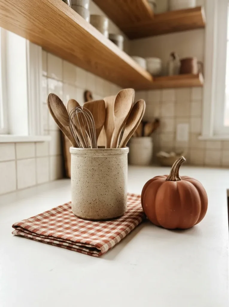Gingham Counter Accent