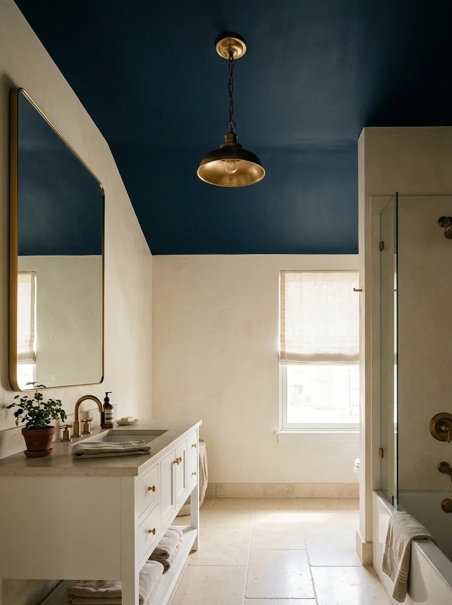 Inky Blue Ceiling