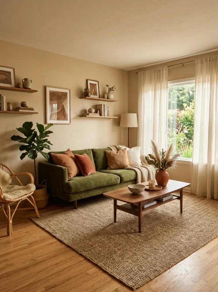 Layered Earthy Tones