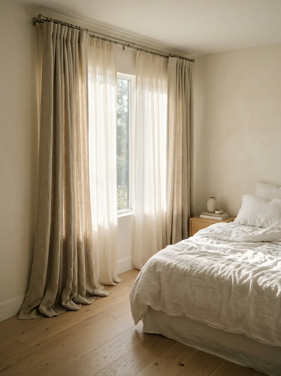 Layered Window Curtains