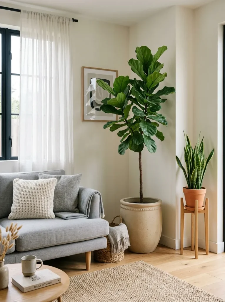 Leafy Plant Corner