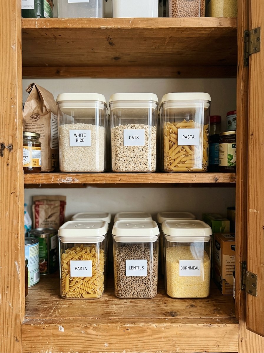 Matching Pantry Containers