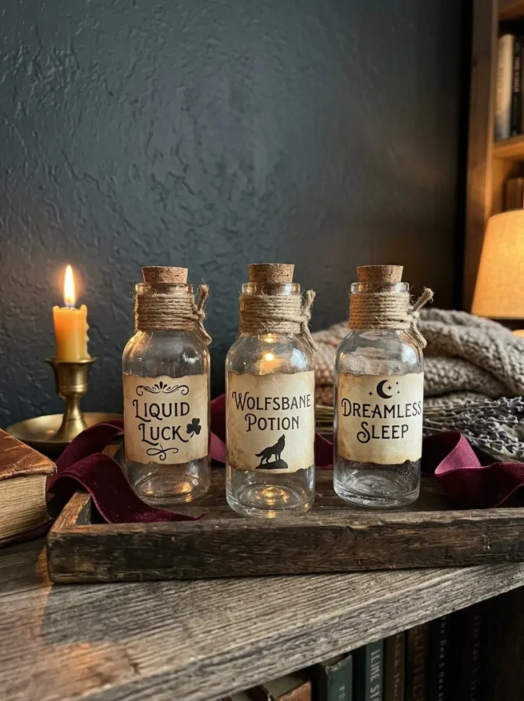 Mini Potion Bottle Display