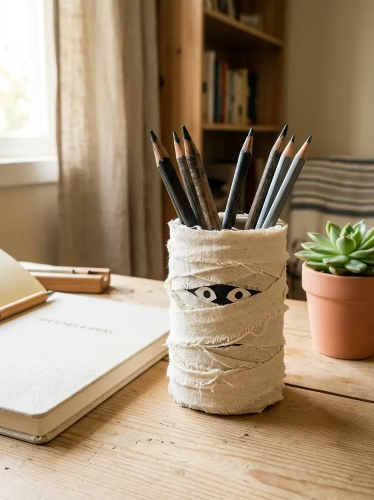Mummy Pencil Holder