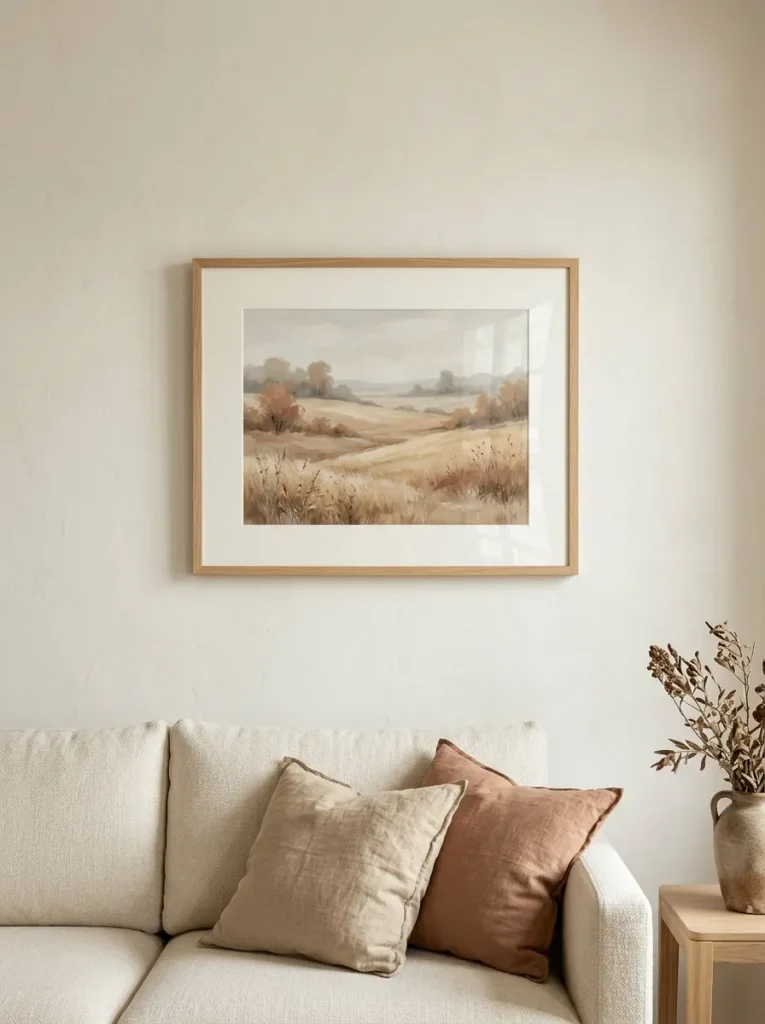 Muted Autumn Art