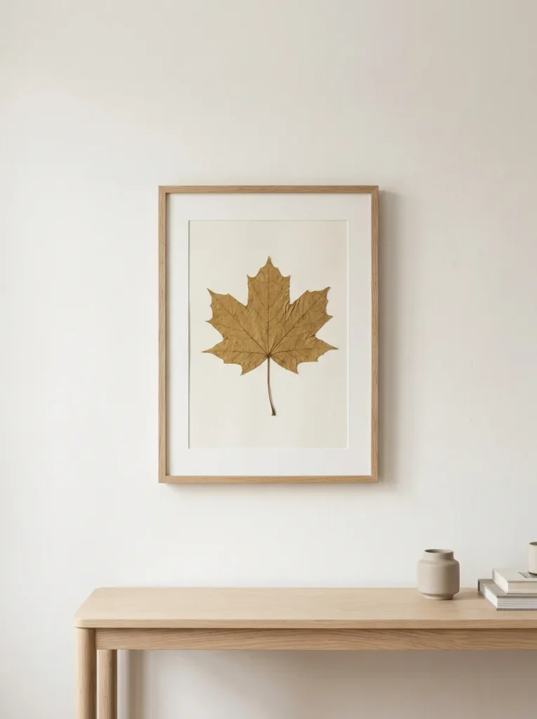 Pressed Leaf Frame