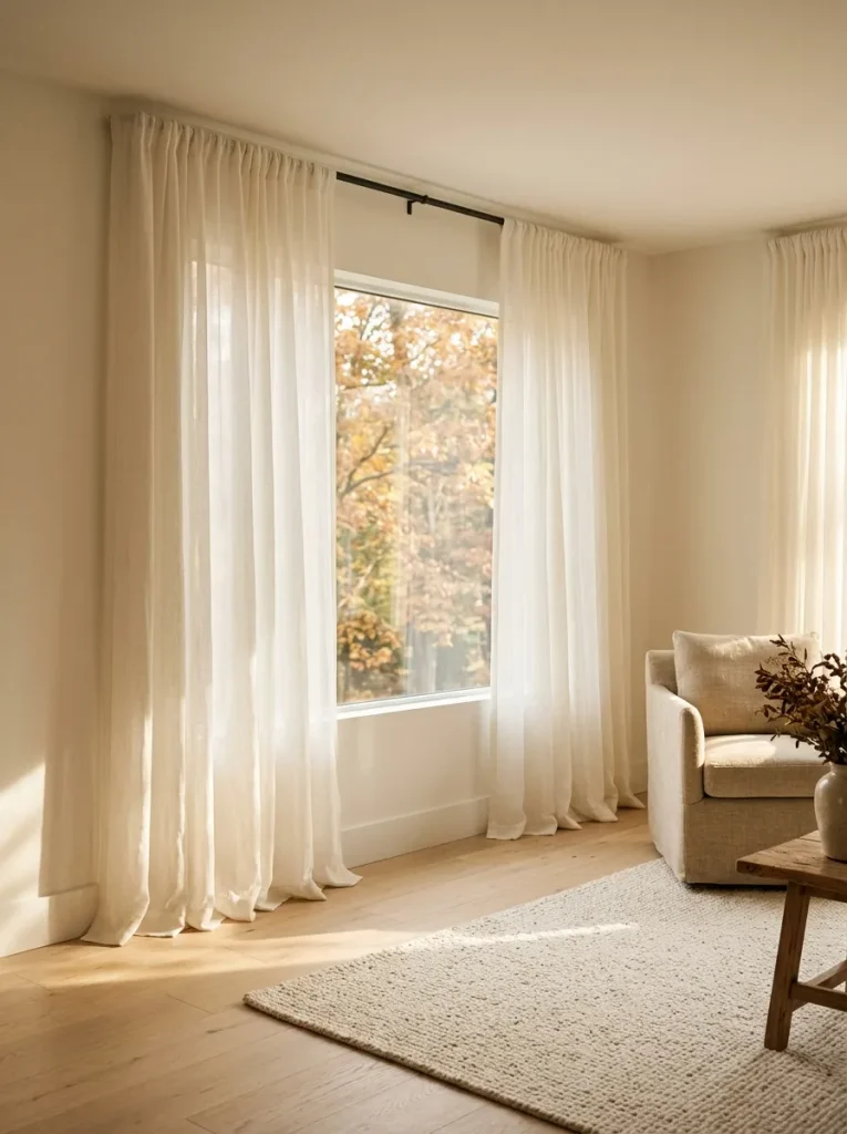 Sheer Curtain Panels