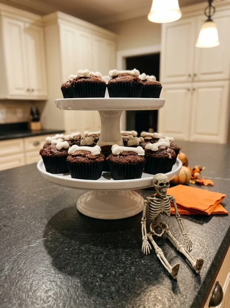 Skeleton Dessert Stand