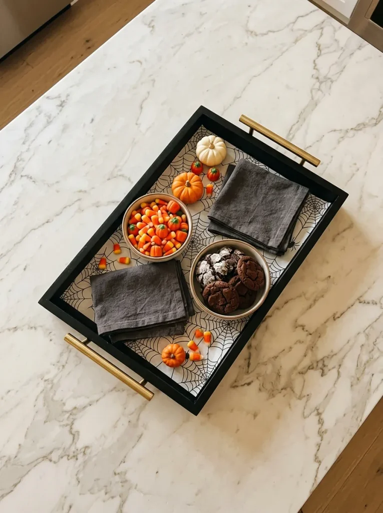 Spiderweb Serving Tray
