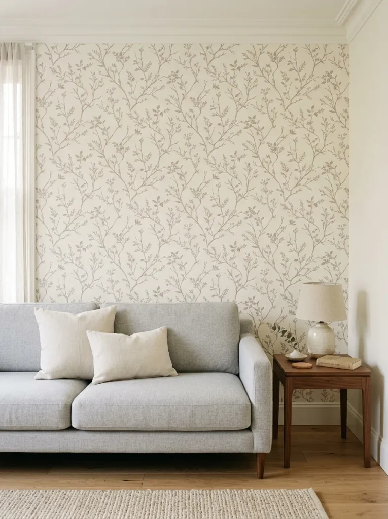 Subtle Patterned Wallpaper