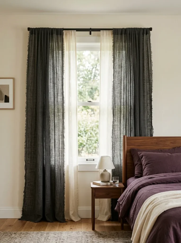 Tattered Curtain Panels