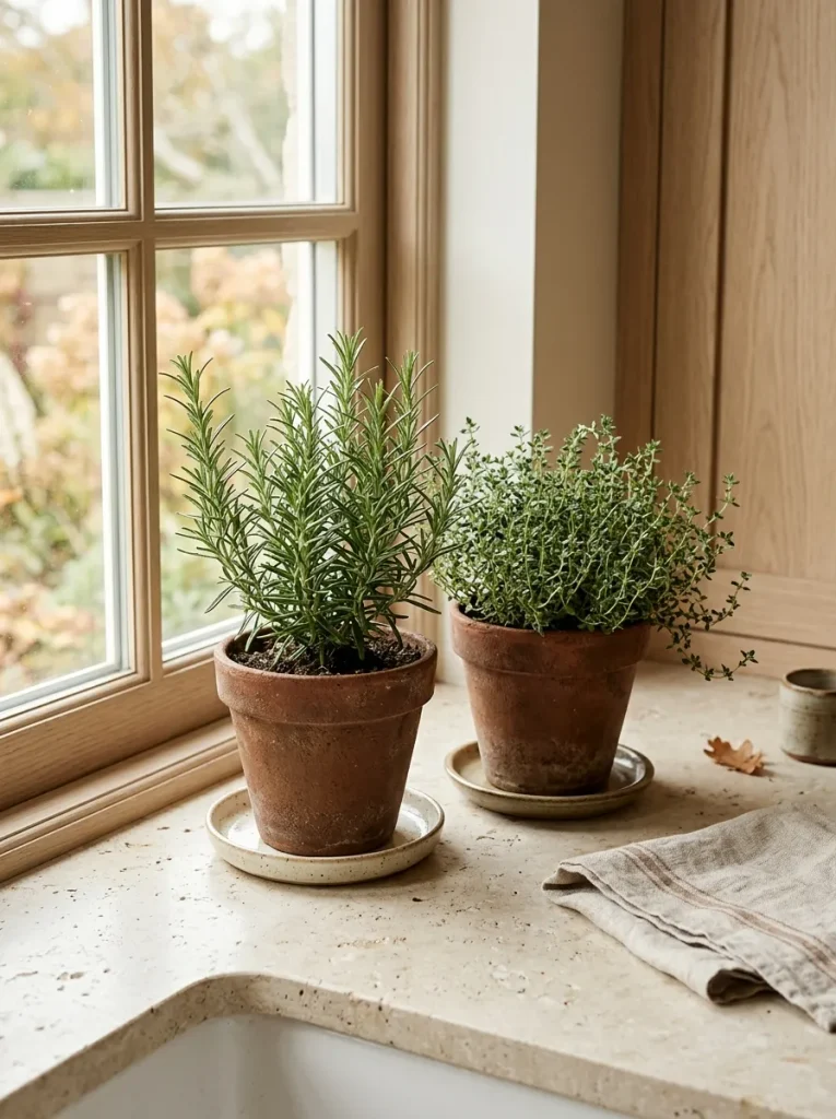 Terracotta Herb Pots