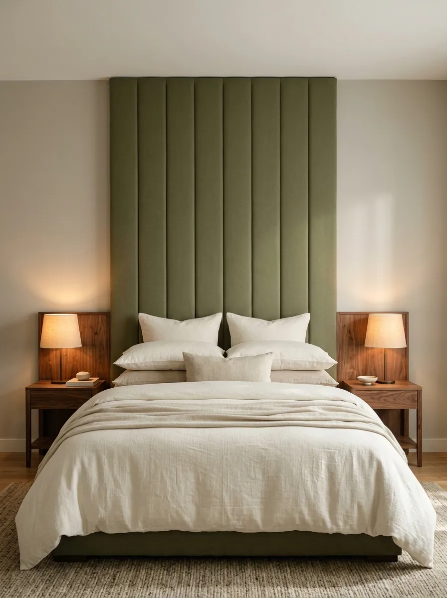Upholstered Statement Headboard