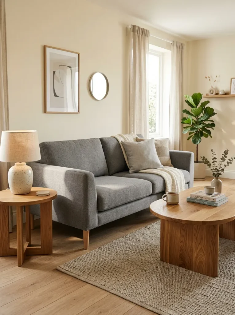 Warm Oak Accents