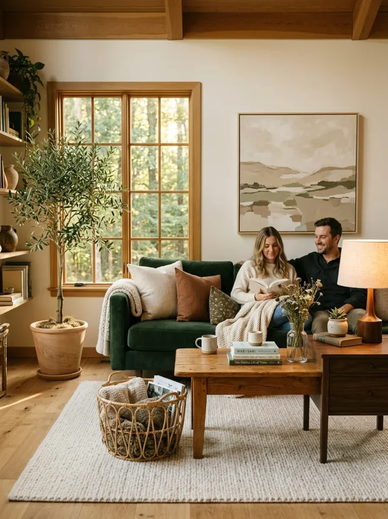 Warm Wood Accents