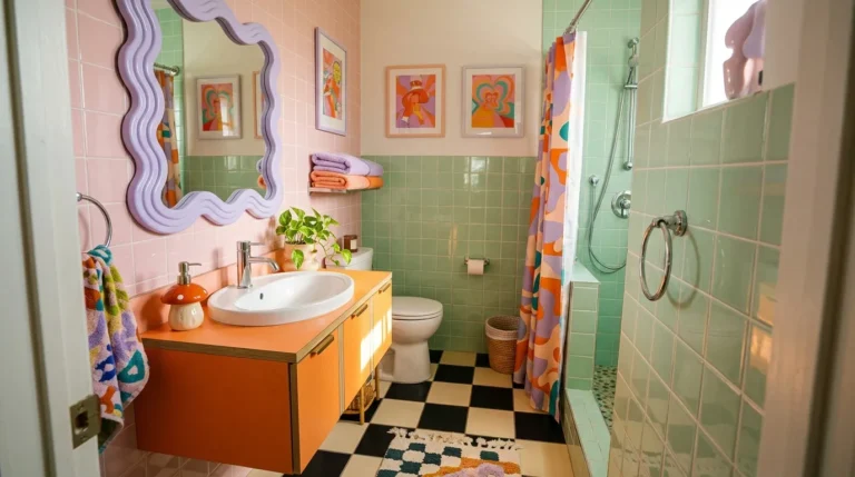 small funky bathroom design ideas